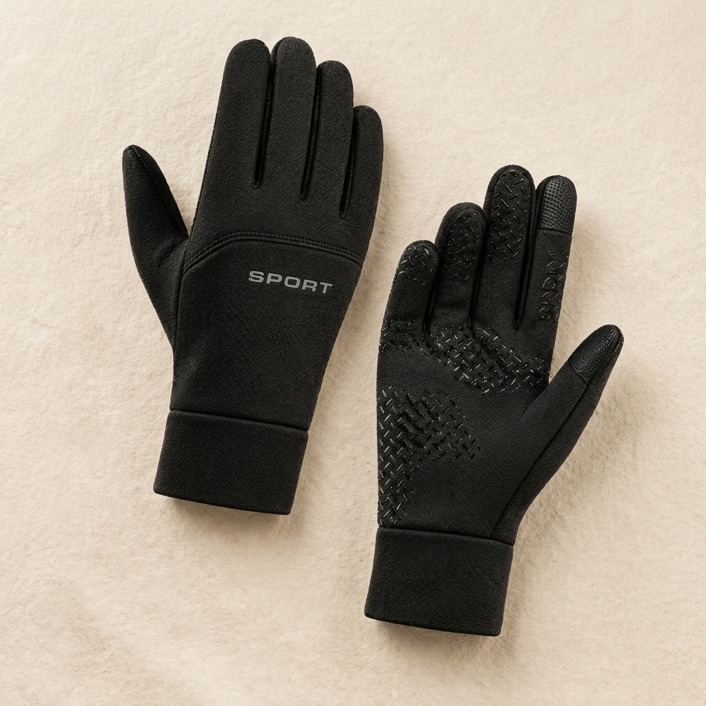 Visuel Higgsfield gants LED — Noir