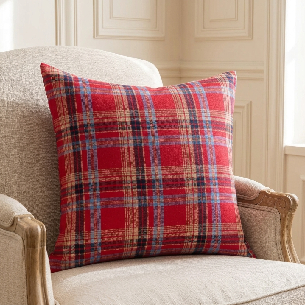 Visuel Higgsfield linge — Tartan 3