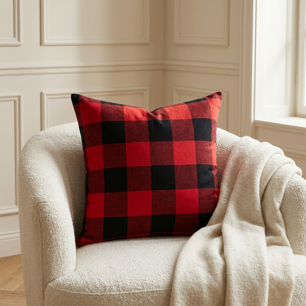 Visuel Higgsfield linge — Tartan 4