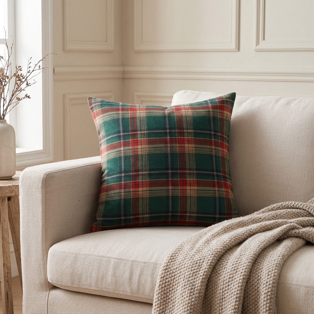 Visuel Higgsfield linge — Tartan 7