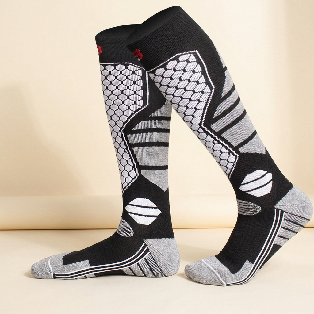 Chaussettes ski noires