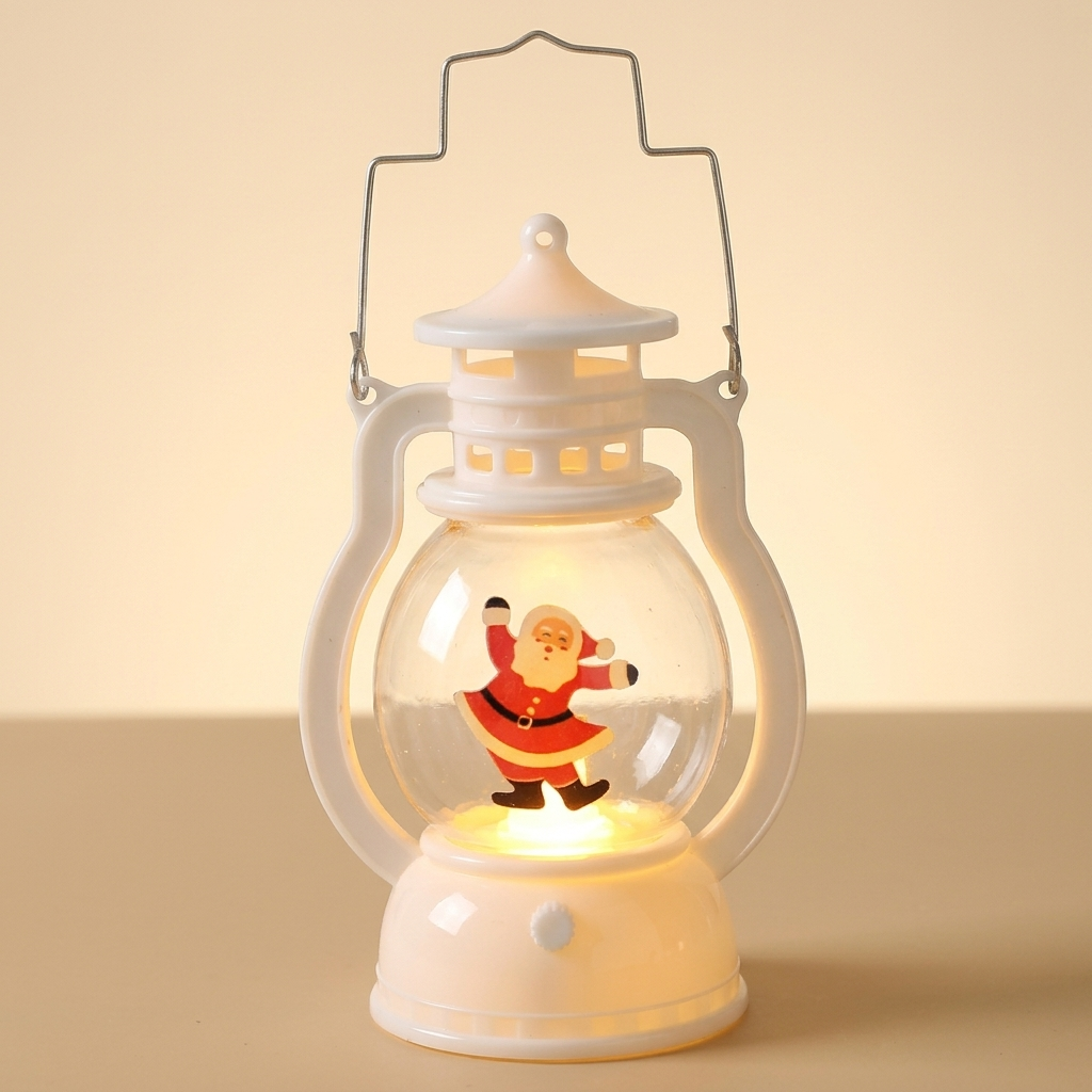 Lanterne Père Noël dansant