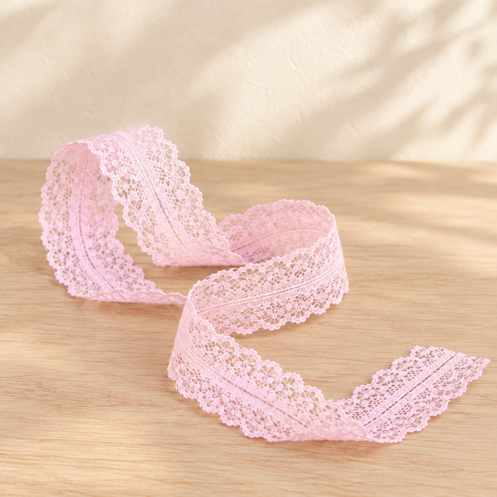 Ruban Dentelle — Rose