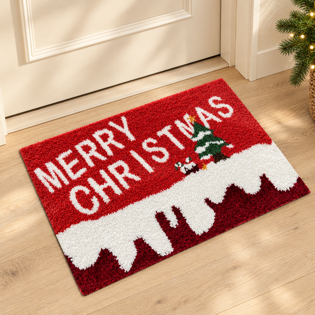 Tapis de Noël — Merry Christmas