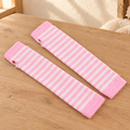 Mitaines Longues — Rose et blanc