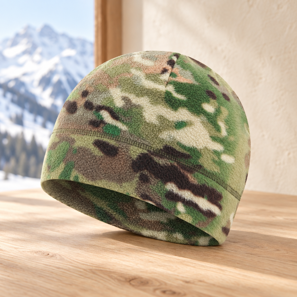 Bonnet Polaire — Camouflage kaki