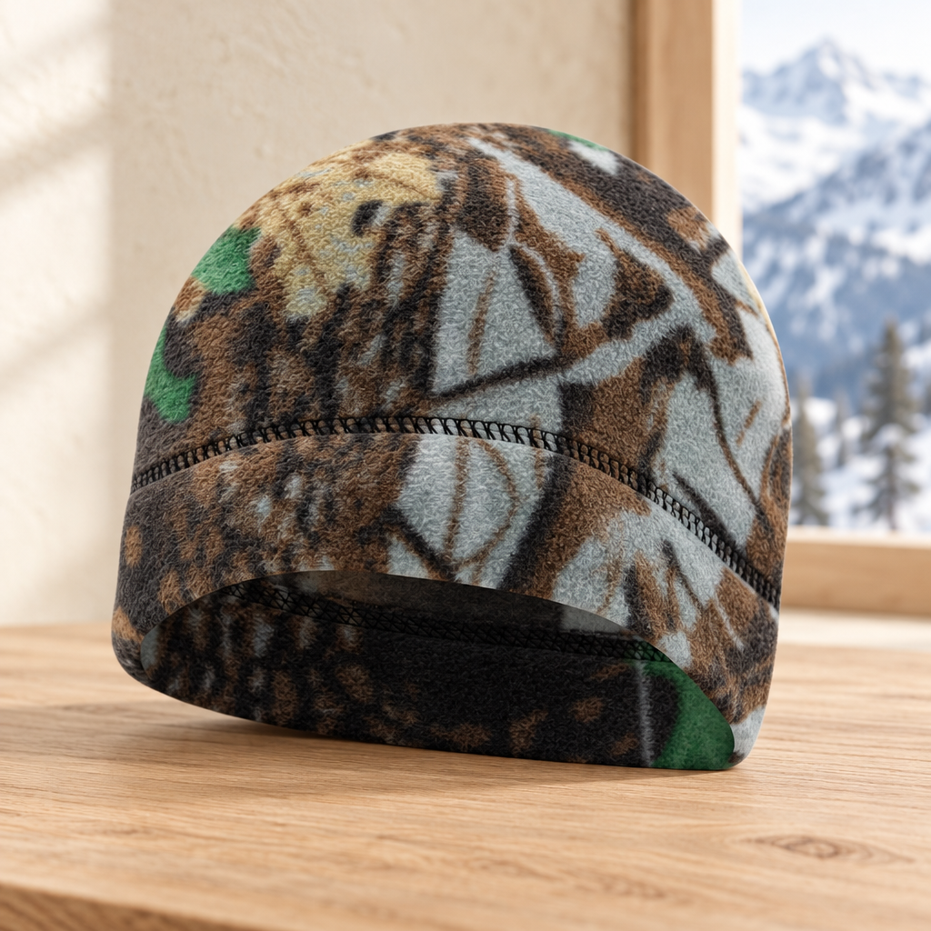 Bonnet Polaire — Camouflage forêt
