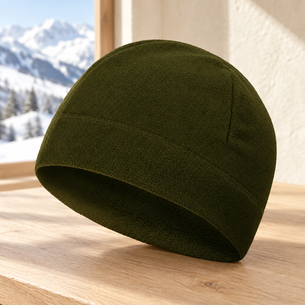 Bonnet Polaire — Vert olive