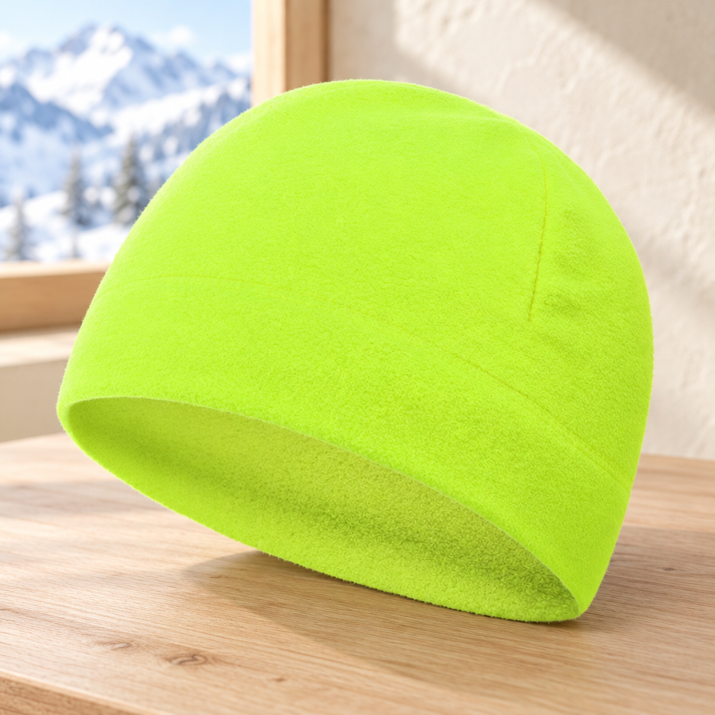 Bonnet Polaire — Vert fluo